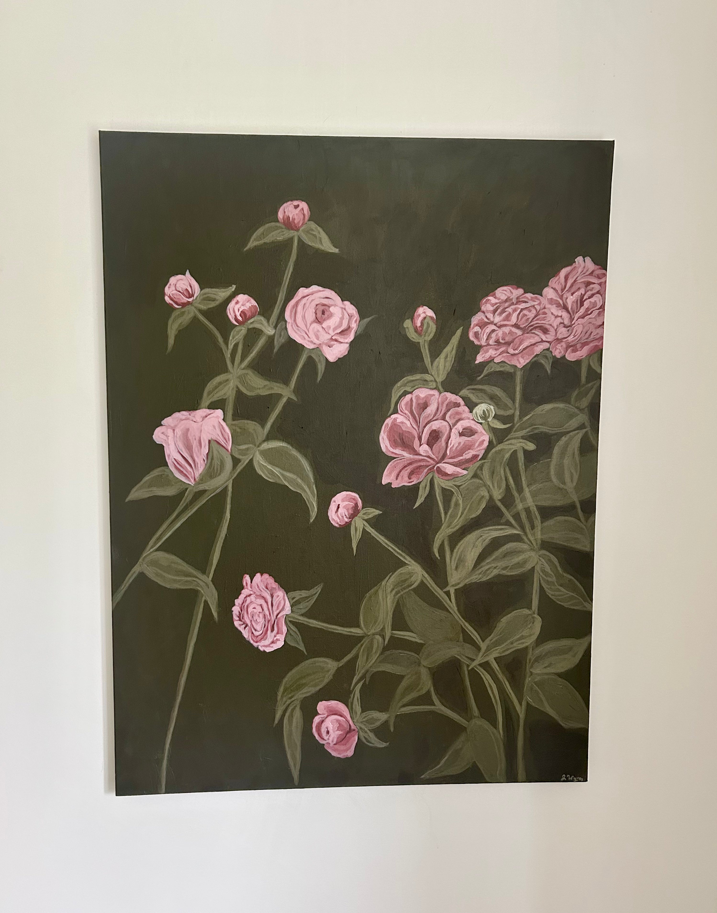 Peonies Blooming
