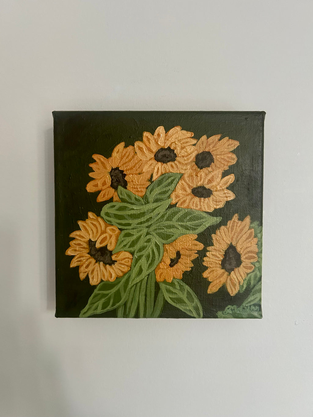 Market Sunflower 6 x 6"