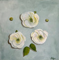 "Lisianthus Preserved in Time" 12 x 12, Original