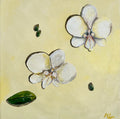 "Orchid Preserved in Time" 12 x 12, Original