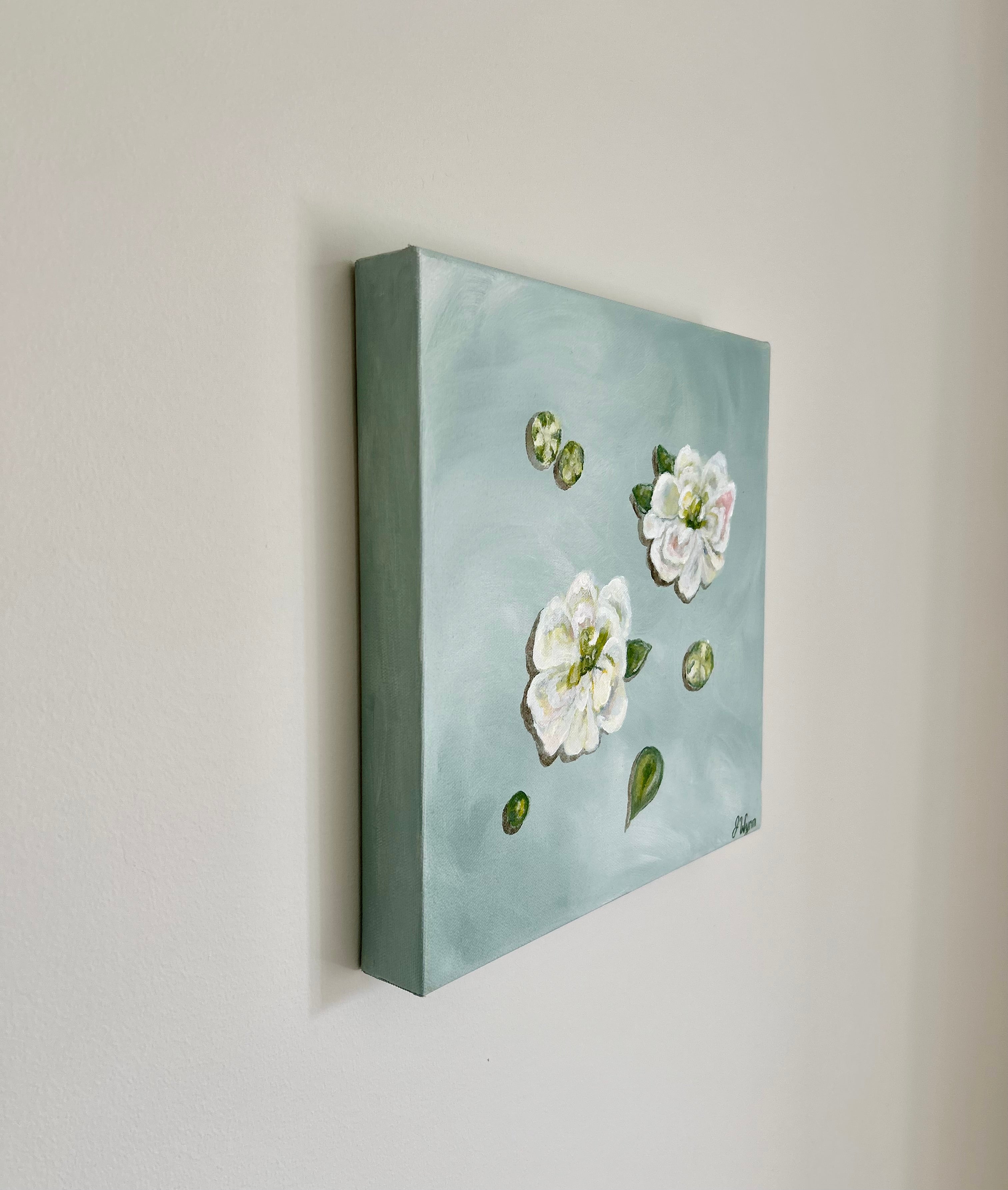 "Stock Flower Preserved in Time" 12 x 12, Original